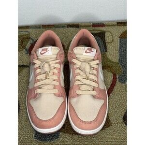 Nike Dunk Low PRM Men’s Red Stardust Sneakers Size 10.5